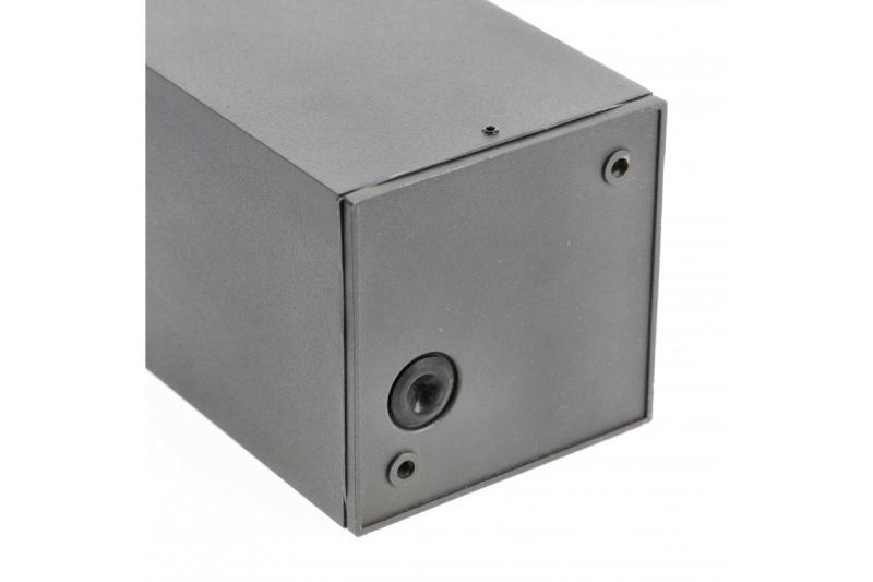 Decor Luminaire de plafond LENTO alum 100x130 IP54 max 35W carré graphite. 1208963923