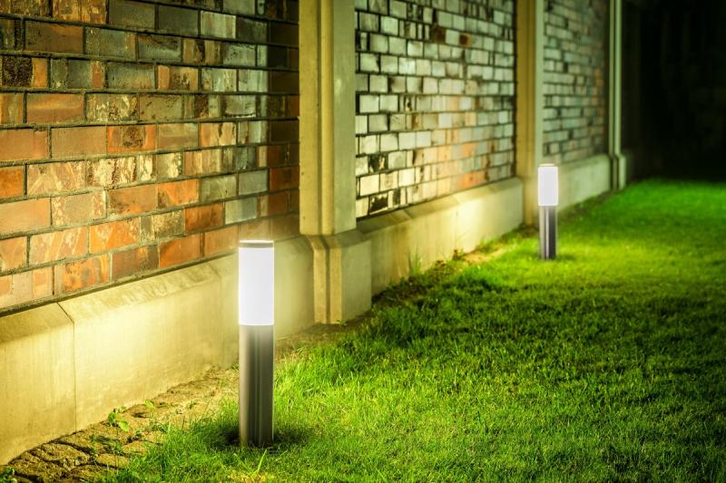 Decor Luminaire de jardin MILAN-P 45 E27 MAX.40W IP44 AC220-240V 50-60Hz poteau inox 1208963944