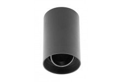 Decor Luminaire de plafond RESTO PC φ80x125mm IP20 max 20W rond noir. 1208963985