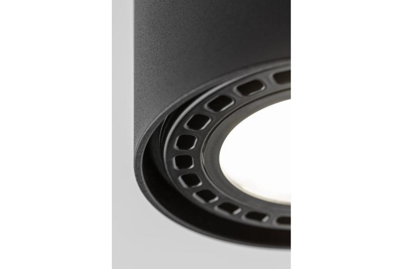 Decor Luminaire de plafond SAKURA alum. 120x85 IP20 ES111 GU10 rond noir. 1208963989