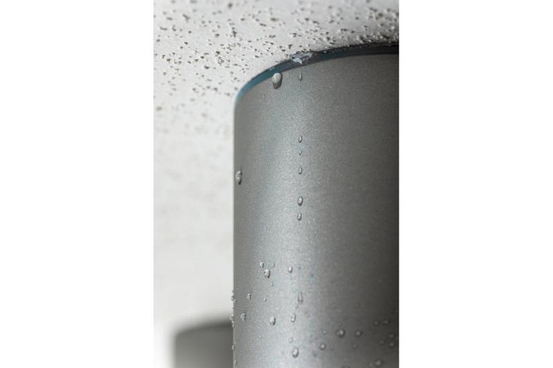 Decor Lampe de plafond SENSA AQUA en aluminium 85x115 IP54 max 50W gris circulaire. 1208964008