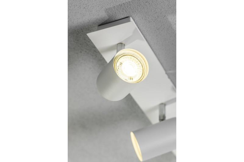 Decor Luminaire de plafond VENETO IP20 max. 20W 3 x GU10 rond blanc. 1208964039