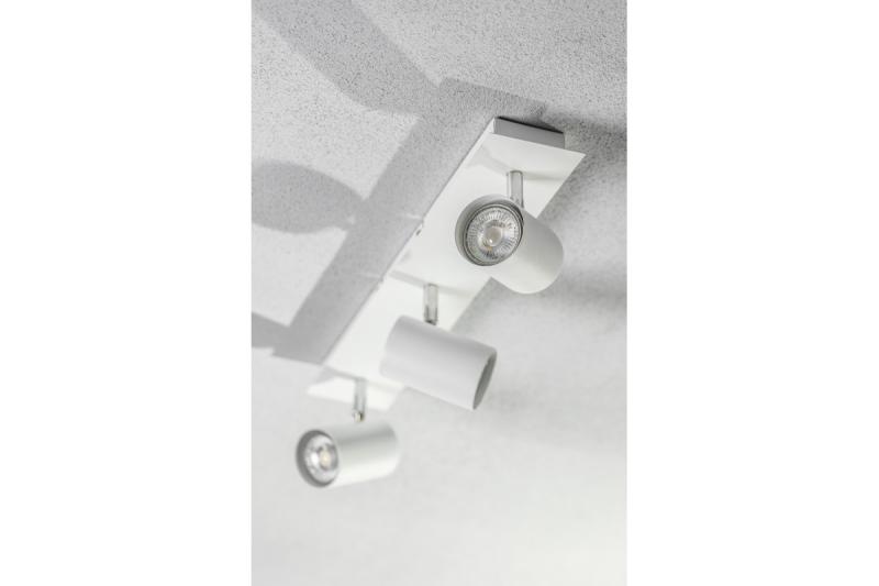 Decor Luminaire de plafond VENETO IP20 max. 20W 3 x GU10 rond blanc. 1208964039