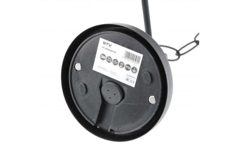 Decor Luminaire de jardin suspendu VENTANA-H E27 MAX.20W IP54 AC220-240V 50-60Hz noir 1208964047