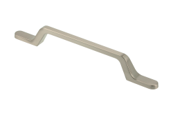 Poignée en zamak FLAVIO C=128 mm inox 1208966013