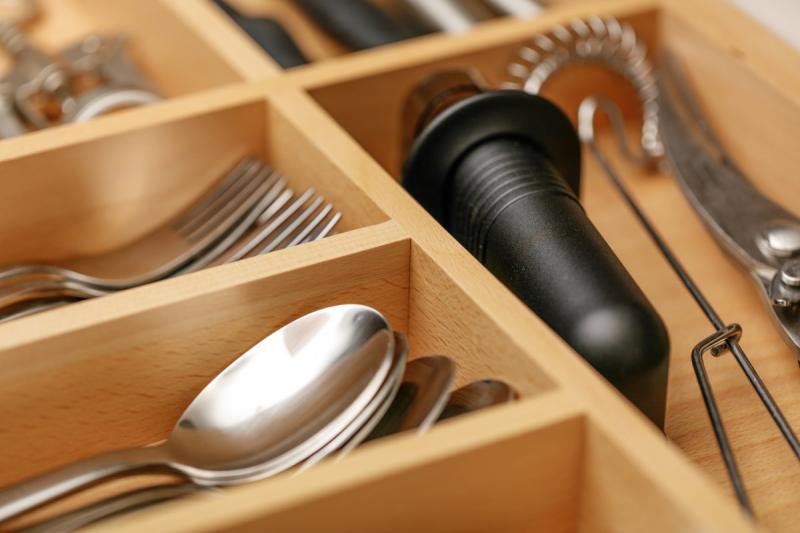 Décor Cutle Range-couverts Cuisine Organisateur de Couverts Réglable 1208966292