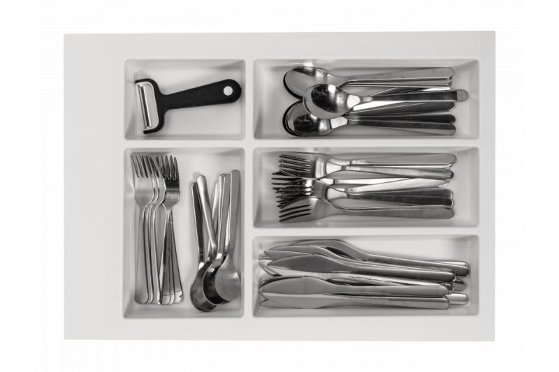 Decor Cutle Inserts pour tiroir de cuisine 400 Blanc 1208966373