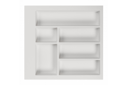 Decor Cutle Range-couverts Insert pour tiroir de cuisine 500 Blanc 1208966375