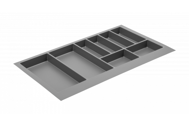 Décor Cutle Range-couverts Inserts pour tiroir de cuisine 900 Anthracite 1208966382