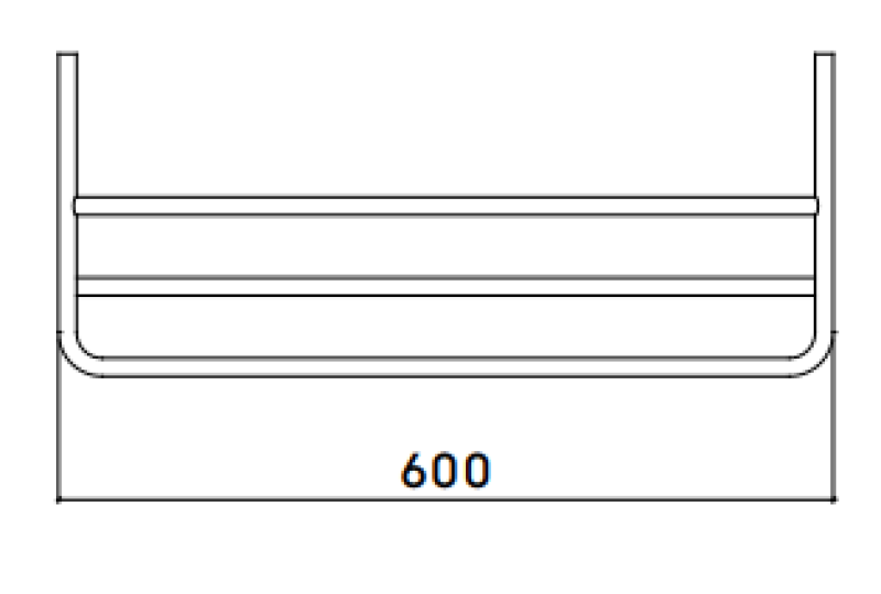 Révolution de l'eau porte-serviettes de lavabo cuivre A118CPE