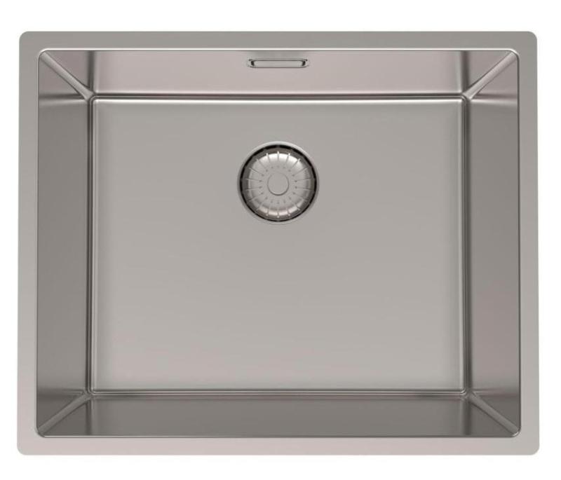 Évier en inox Pure.Sink Prestige 50x40cm,montage sous-plan,à fleur,en surface PPG5040-02