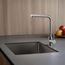 Robinet de cuisine Pure.Sink Elite Steel Spark en inox PS8040-02