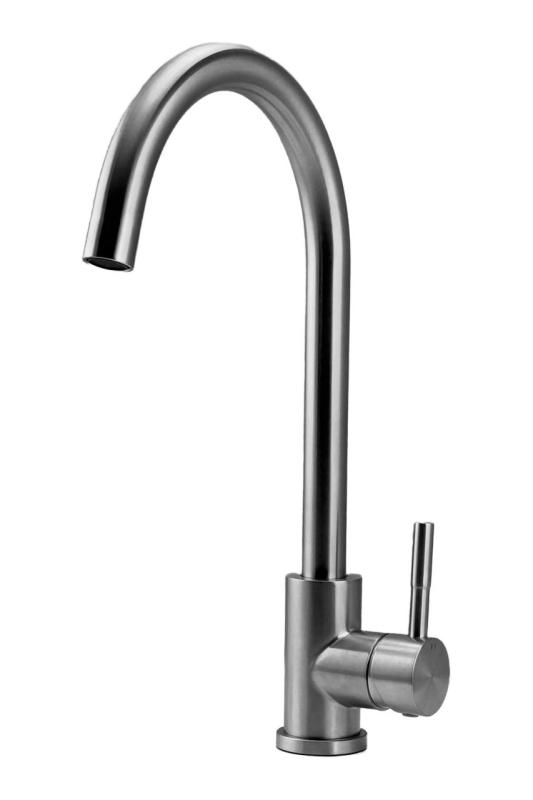 Robinet de cuisine Pure.Sink Elite Steel Stream en inox PS8044-02