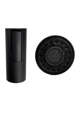 Robinet de cuisine Pure.Sink Elite Steel Stream-S en acier PVD or brossé avec bec rétractable PS8045-60.