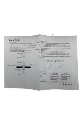 Distributeur de savon encastré Pure.Sink Elite Steel Shine, rechargeable par le dessus, noir mat PS9010-10