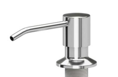 Distributeur de savon encastré Quadri Manchester en inox - Rechargeable par le haut 1208967655