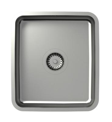 Aquadesign Oxford Évier Inox 35x40cm Sous-plan avec Bouchon Inox - 1208967761