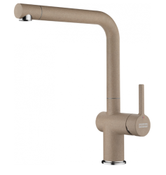 Franke Active L Robinet de Cuisine Oyster Beige avec Bec Pivotant 115.0653.378