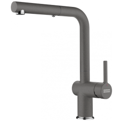 Franke Active L Robinet de Cuisine Gris Pierre avec Douchette Extractible 115.0653.385