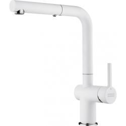 Franke Active L Mitigeur de Cuisine Blanc Polaire avec Douchette Extractible 115.0653.387