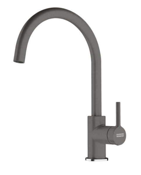 Franke Lina XL Mitigeur de cuisine Stone Grey Gris avec bec pivotant 115.0626.022