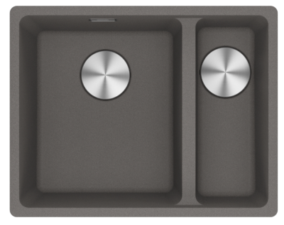 Franke Maris MRG 260-34-15 Fragranite Slate Grey Évier Côté Gauche Gris Foncé Installation à fleur 135.0714.635