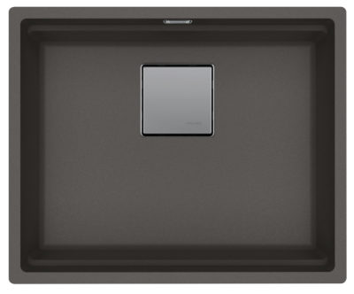 Franke Kubus KNG 110.52 Évier 52x42 Slate Grey Granit Gris Foncé Sous-Plan 125.0714.636