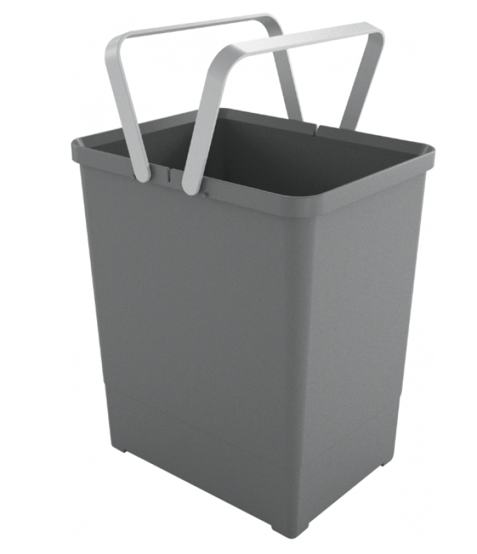 Franke Rectangulaire Seau en Plastique - 18 Litres pour Système de Tri des Déchets Sorter Garbo 45 133.0251.270