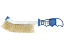 Hoegert 250 mm poignée brosse en laiton 0,3 mm