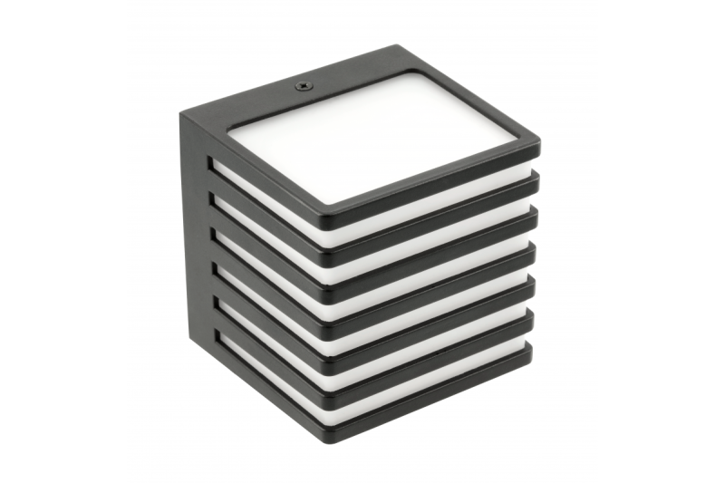Luminaire LED SIROLO 10W, 1000lm, IP54, AC220-240V, 50/60Hz,4000K, noir