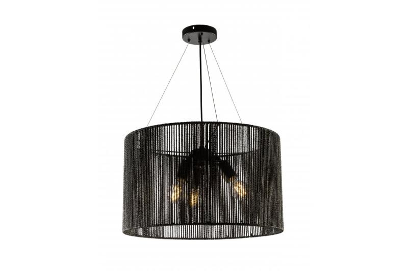 Luminaire de plafond FORESTO 2, 5772, AC220-240V, 50/60Hz, 1*E27, max.40W, diam. 50 cm, noir