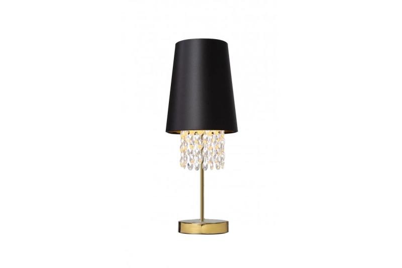 Luminaire de table NESTO 3, 6090, AC220-240V, 50/60Hz, 1*E27, max.40W, moy. 20 cm, noir/or