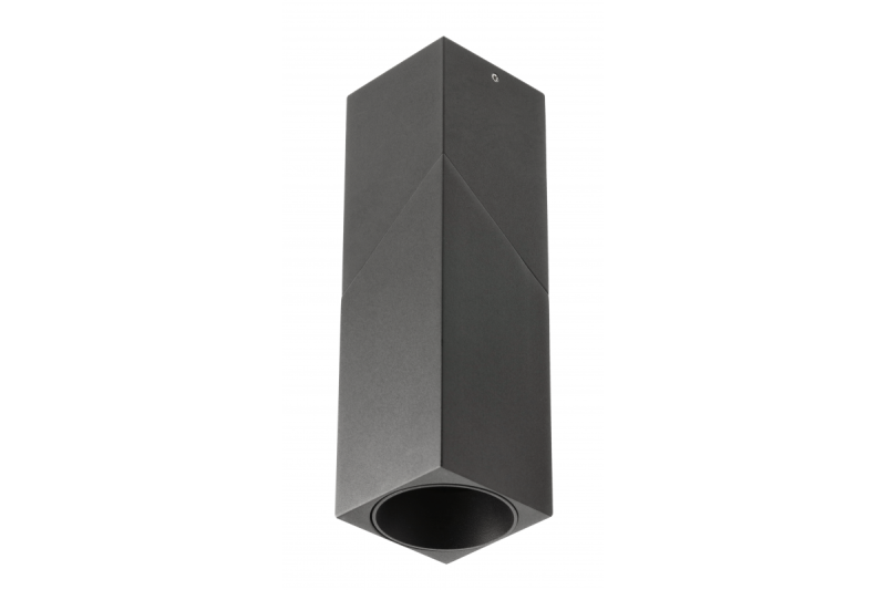 Luminaire de plafond VIRGO, max. 250V, 50/60Hz, 57x57x152mm, IP20, max. 20W, Carré, Noir