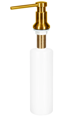 Distributeur de savon encastrable Ausmann Turt doré, rechargeable par le haut 1208969720