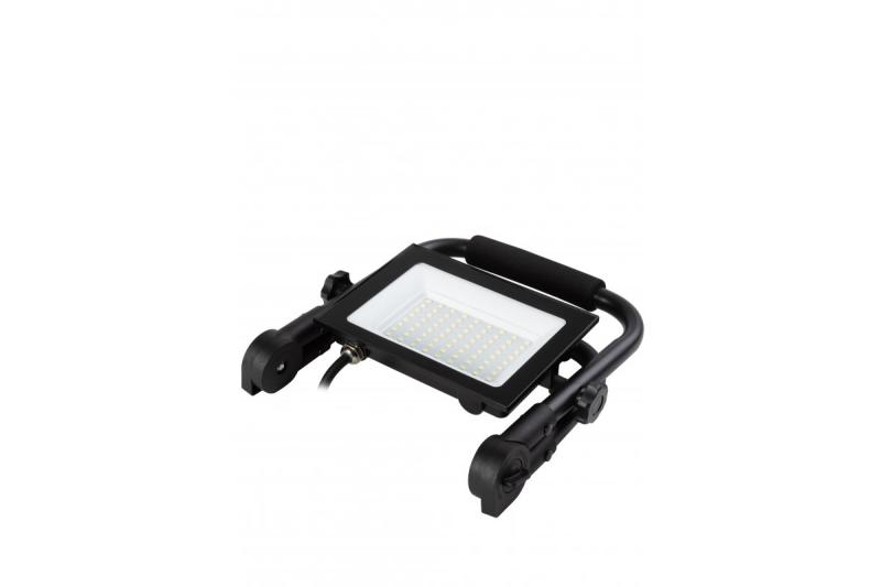NELI Projecteur Portable, LED, 30W, 2700lm, 6400K, AC220-240V, IP65, câble de 1.5m