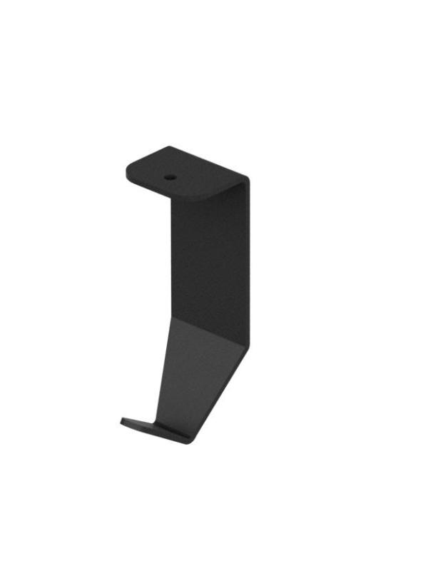 Epka Luxion Ensemble de Rails de Cuisine 100 cm avec Accessoires Métal avec Fixation Invisible Noir 1208969983