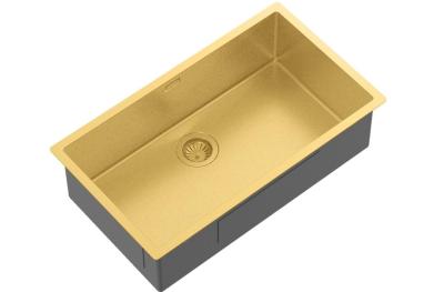 Ausmann Mosel évier en inox doré - PVD or 74x40 universel 1208970023