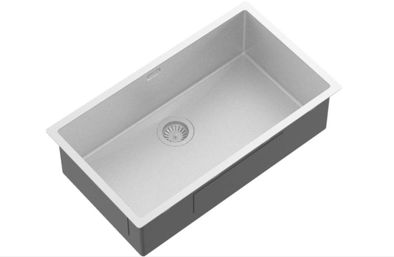 Ausmann Mosel en inox grand évier en inox - PVD inox 74x40 universel 1208970025