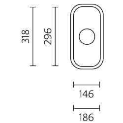 Évier Banka IB1530 en acier inoxydable 168 x 318 mm Montage en surface et à fleur 1208970043