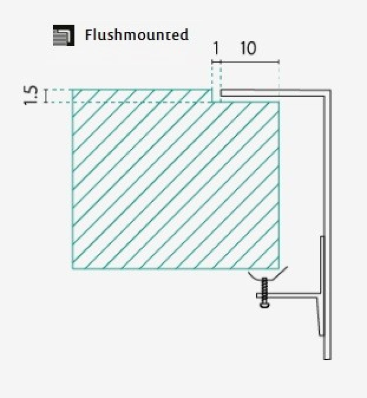 Évier Banka IB4540 en inox 45 x 40 cm Montage en surface et intégré 1208970045