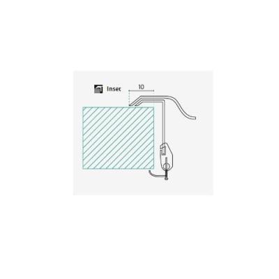Évier double en inox Banka Princess à poser 84x56 cm avec plage pour robinet 1208970066.