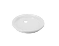 Ausmann Ceramic Glade - Vasque Ronde en Céramique Blanche Peu Profonde 1208970093