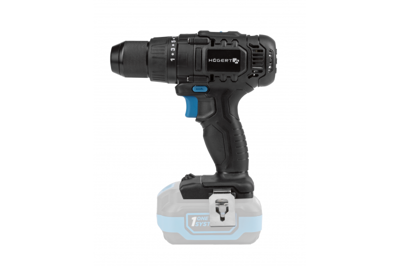 HÖGERT puissante visseuse sans fil 18V pour le bois et le métal.