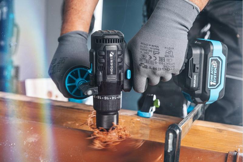 Visseuse sans fil brushless Högert 18V pour bois, métal