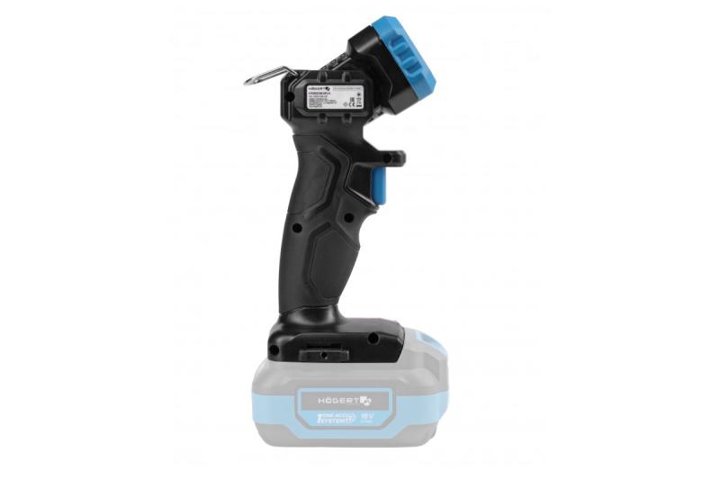 HÖGERT lampe de poche rechargeable 18V