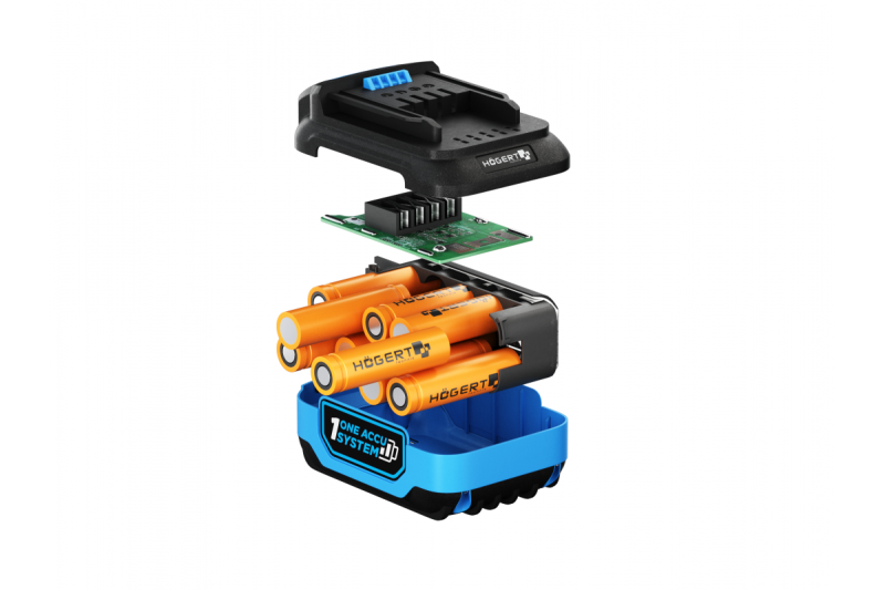 HÖGERT batterie rechargeable 4,0 Ah 18 V.