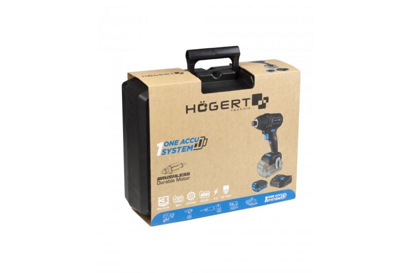 HÖGERT Fer à repasser sans balais 18V, ensemble avec batterie, chargeur et accessoires