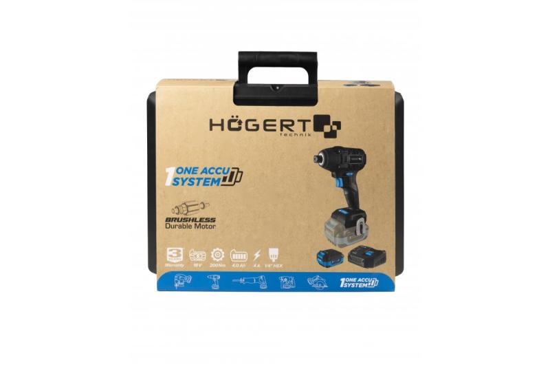 HÖGERT Fer à repasser sans balais 18V, ensemble avec batterie, chargeur et accessoires