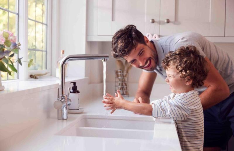 Graniteland Solo Granit noir ardoise pierre dure Évier sous plan 42x34 cm avec Bouchon en inox 1208970606