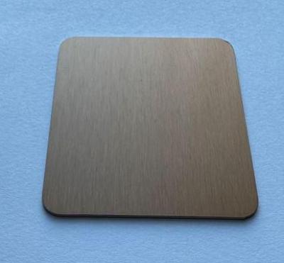 Échantillon de couleur Pure.Sink PVD en inox brossé Cuivre 1208970649